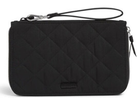 NWT Vera Bradley On The Go RFID Wristlet Black 27007-481 - £19.38 GBP