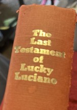 The Last Testament of Lucky Luciano Martin A Gosch 1975 First Edition - £7.89 GBP