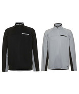 NWT FILA Men&#39;s Jacket 1/4 Quarter Zip Pullover Tricot Active Sweater Bla... - £23.90 GBP
