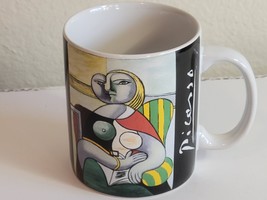 Pablo Picasso Mug Cup La Lecture Abstract Mug 4.5&quot; - £15.77 GBP