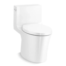 Kohler Veil One Piece Elongated Toilet With Skirted Trapway, Dual-Flush ... - $775.97