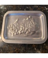 Vintage Veiled Prophet Small Silver Tray 1930 6.5&quot; x 5&quot; - $756.19 MXN