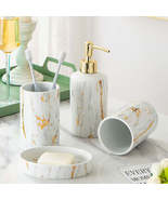 Bathroom Marble Bathroom Wash Kit Ceramic - $151.39