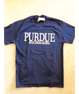 T-Shirt from the Purdue Boilermakers NWT Size 38-40 Adult (#3059/2) Navy... - £24.66 GBP