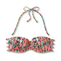 NWT Shade &amp; Shore Women&#39;s 32c &quot;Ikat&quot; Lightly Lift Strappy Bikini Top Swi... - $19.79
