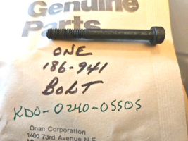 Qty-9 KOMATSU BOLT KD0-0240-05505 Onan 186-0941    9 PC Lot - €16,39 EUR