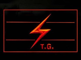 Throbbing Gristle LED Neon Sign Hang Signs Wall Home Decor, Room, Crafts Gift - £20.53 GBP+