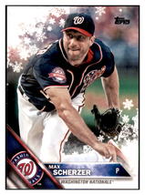 2016 Topps Max Scherzer  Washington Nationals #209 Baseball
  card   MATV2_1b - £2.36 GBP