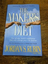The Maker&#39;s Diet - 40 Day Health Plan Hardcover By Jordan Rubin - VERY GOOD - £7.56 GBP