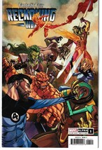 Fantastic Four Reckoning War Alpha #1 Caselli Var (Marvel 2022) &quot;New Unread&quot; - £4.61 GBP