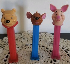 Three (3) Disney ~ Pooh ~ Roo ~ Piglet ~ Collectible Pez Dispensers ~ 22 - £20.58 GBP