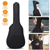 41&#39;&#39; Classical Acoustic Guitar Case Gig Bag Waterproof Heavy Duty Strap ... - £25.16 GBP
