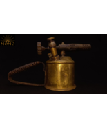 Antique Swedish Brass Blowtorch, Antique Brass Tool Gasoline Blowtorch, ... - £98.62 GBP