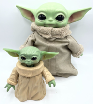 Star Wars The Mandalorian Grogu Figure Plush Lot Yoda Doll 12&quot; - $5.69