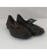 NWT Thom McAn Hawthorne Women&#39;s Brown Leather Mary Jane Shoes Size 8.5M - £22.00 GBP