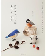 Pretty Birds of Wool Felt Japanese Craft Handmade Magazine Japan Book - £37.08 GBP