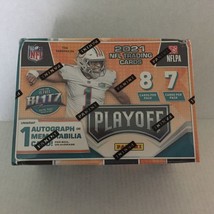 NEW 2021 Panini Playoff NFL Trading Cards Blaster Box - 56 Total Cards - £44.99 GBP
