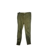 J. Crew Size 26 Army Green Chino Pants Ankle Zipper Cropped Skinny Utility - $368.02 MXN
