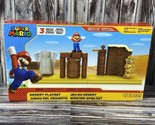 World of Nintendo ~ SUPER MARIO ~ Desert Playset ~ NIB - $13.54
