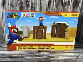 World Of Nintendo ~ Super Mario ~ Desert Playset ~ Nib - £10.63 GBP