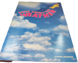 Think About the Weather Paperback Big Book 1996 Science Easel Book - £16.07 GBP