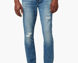 Joe&#39;s Jeans The Dean Derry Distressed Skinny Jeans in Derry Blue-Size 34x34 - $99.99