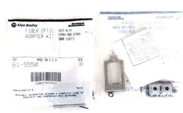 3 Nib Allen Bradley 61-5550 Ser. B Fiber Optic Adapter Kits For 42MRA, 42DRA - £20.33 GBP