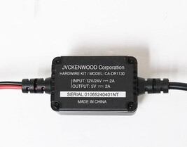 Kenwood CA-DR1130 Dashcam Hardwire Kit - Black image 3