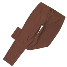 NWT Eileen Fisher Slim Ankle in Nutmeg Washable Stretch Crepe Pull-on Pants XXS - £64.85 GBP