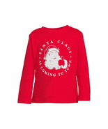 Holiday Time Toddler Christmas Long Sleeve T-Shirt, Red Size 4T - €12,82 EUR