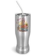 PixiDoodle Bunny Happy Easter Insulated Coffee Mug Tumbler with Spill-Re... - €29,37 EUR+