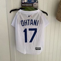 New Large Pets First MLB Los Angeles Dodgers Dog Jersey White Shohei Oht... - £30.53 GBP