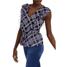 MSRP $60 INC Womens Tie Hem Ruffled Blouse Size Medium - $26.73