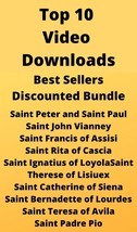 AAA Top Ten Saints Video Downloads MP4 Best Sellers Discounted Bundle 50... - £15.94 GBP