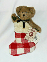 Retired Boyds Bears 8in “Mickelby Woolbeary” Style #904464 in Red White ... - £9.48 GBP