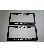 Pair 2X  of Jaguar Los Angeles License Plate Frame - Dealership Metal - $894.97 MXN