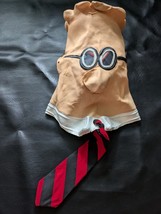 1990 Dilbert de Lujo Goma Máscara Corbata Halloween Disfraz Cosplay Vintage - $44.69