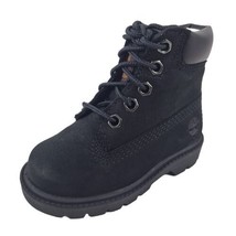 Timberland 6 IN Classic Waterproof Toddler Boots 010810 001 Black Nubuck Sz 5 - £52.11 GBP