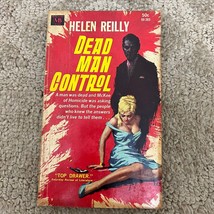 Dead Man Control Mystery Paperback Book by Helen Reilly MacFadden 1964 - £9.60 GBP