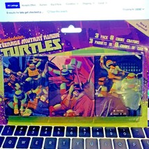 Teenage Mutant Ninja Turtles 3 Packs of Crayon 8 ct  Nickelodeon - $272.32 MXN