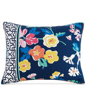 Jessica Simpson Vera Bradley Maybe Navy King Sham - £39.11 GBP