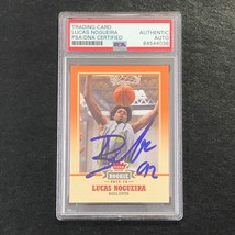 2013-14 Fleer Retro #44 Lucas Nogueira Signed Card AUTO PSA Slabbed RC B... - £35.23 GBP