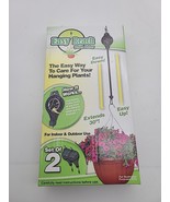 NIB Easy Reach Plant Pulley as Seen on TV - Set of 2 - Raise Hanging Plants - $19.00