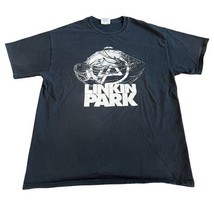 Vintage Linkin Park Men’s Atomic Age Band T Shirt Sz L Black Hanes Tag Y2K - $1,843.16 MXN
