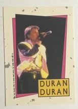 Duran Duran Trading Card Sticker 1985 #11 - £1.54 GBP