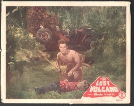 Lost Volcano 11&quot;x14&quot; Lobby Card Johnny Sheffield Bomba Tommy Ivo - £36.27 GBP