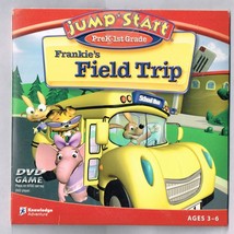 Jump Start Prek-1st Grade Frankie&#39;s Field Trip DVD Game Knowledge Adventure - $14.50