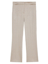 Theory Stratton St. Jean Plaid Cropped Pants - £123.33 GBP