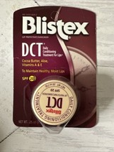 Blistex DCT Lip Daily Conditioning Treatment Moisturizing  0.25 Oz Disco... - £7.41 GBP