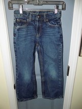 Sonoma Relaxed Fit W/Adjustable Waist Jeans Size 7 Boy&#39;s EUC - £14.92 GBP